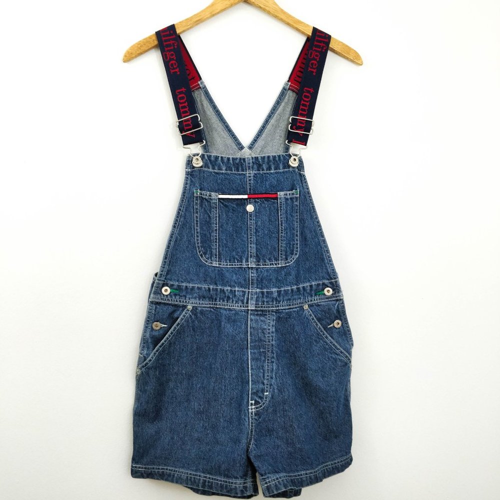 Tommy Hilfiger Vintage 1990s Spell Out Overalls